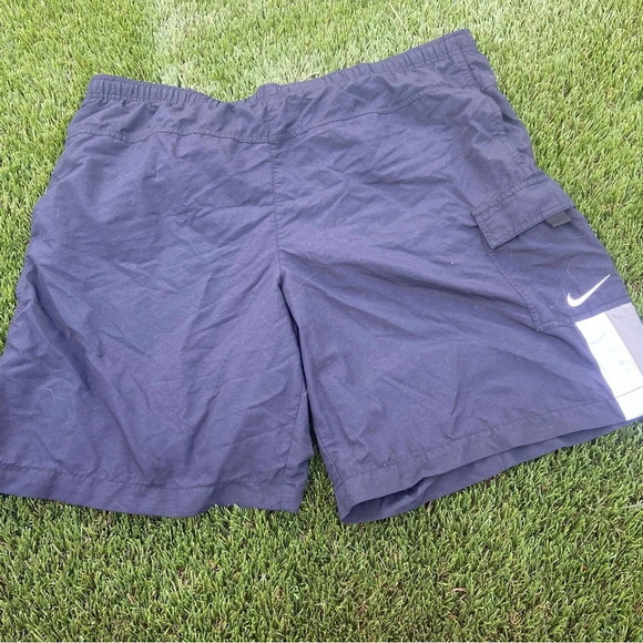 Nike Other - Nike Men’s Large Black Swim Trunks Lined